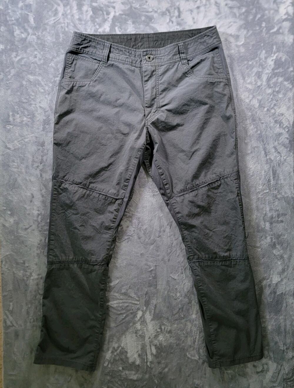 Kuhl Mens Mens 34x30 Free Radikl Hiking Gorpcore Pants Gray